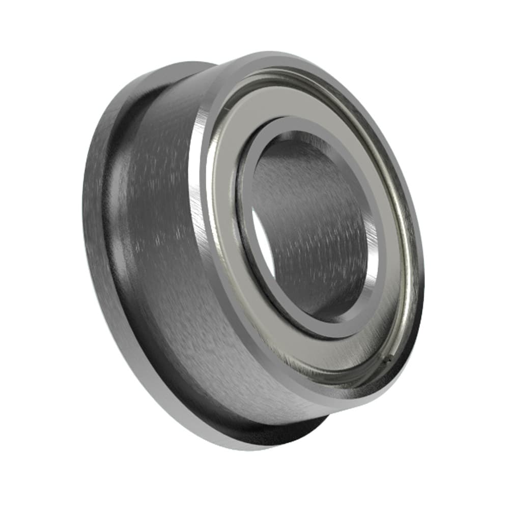 flanged ball bearing