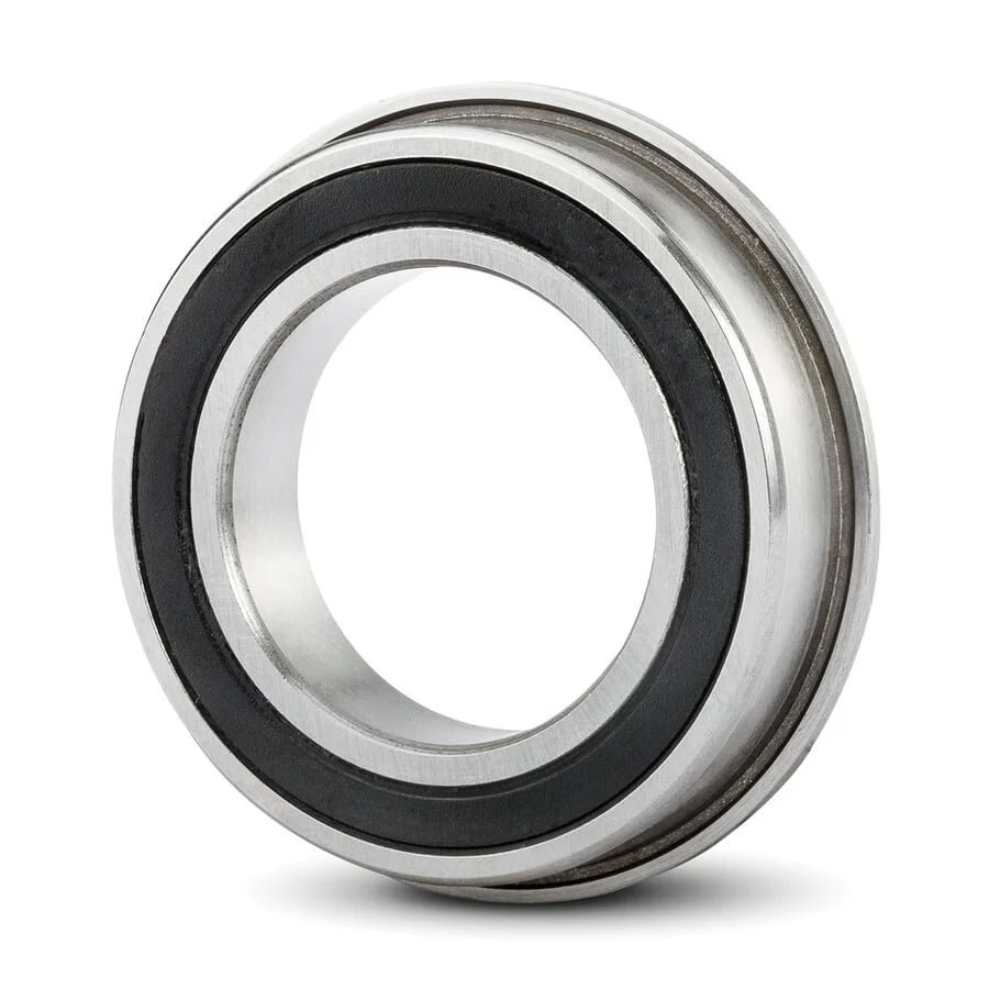 Miniature flanged ball bearing