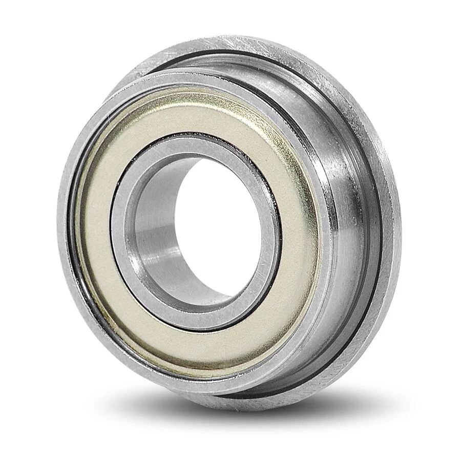 Miniature Flanged Ball Bearing with Extended Inner Ring