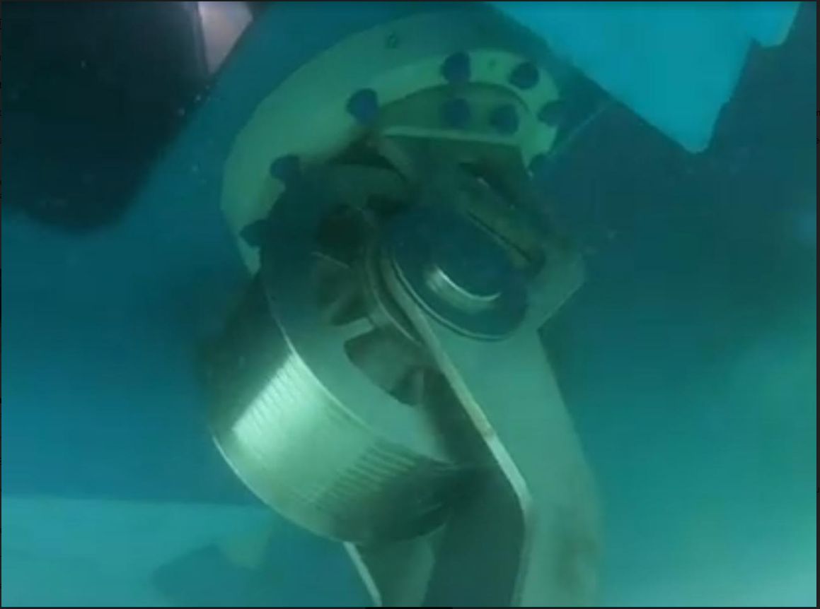 Slewing Ring Bearing working in underwater applications (2)