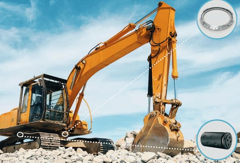 Slewing Bearings in Construction Equipment