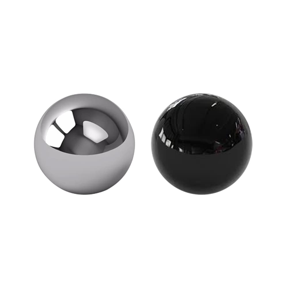 Steel vs. Silicon Nitride Ball