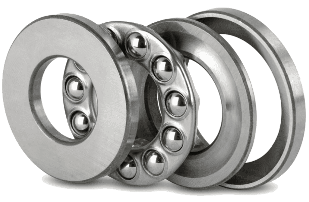 thrust ball bearing with self aligning