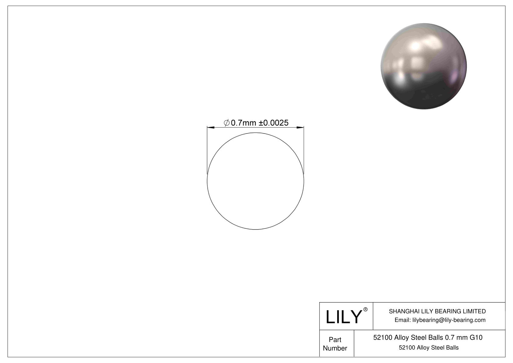 52100 Bolas De Acero Aleado 0.7 mm G10 Bolas de acero aleado 52100 cad drawing