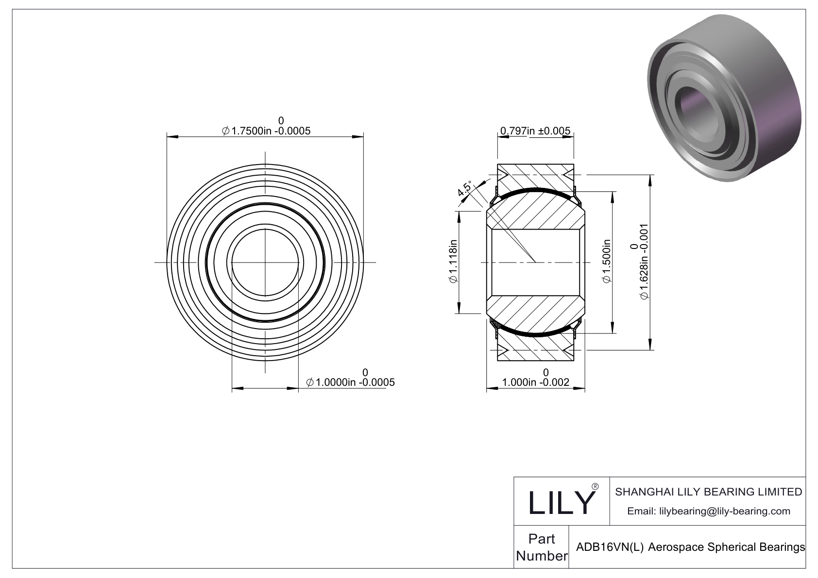 ADB16VN(L) ADBN / ADWN cad drawing