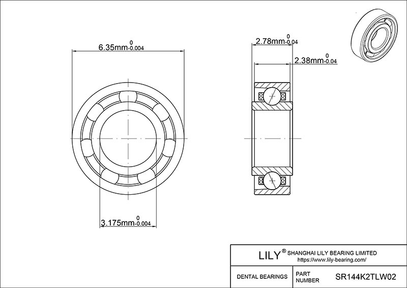 SR144K2TLW02 Smooth cad drawing