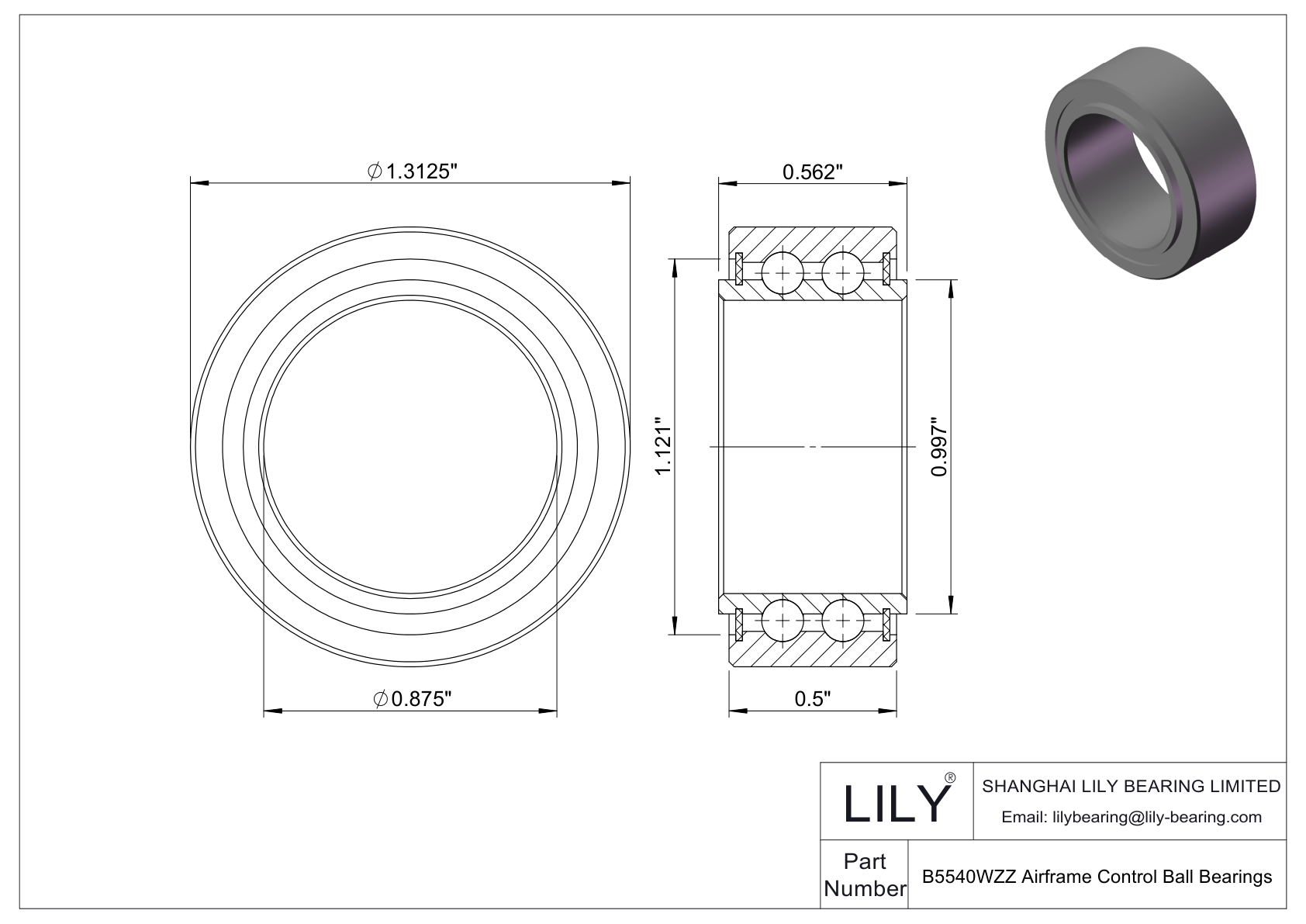 B5540WZZ B5500WZZ cad drawing