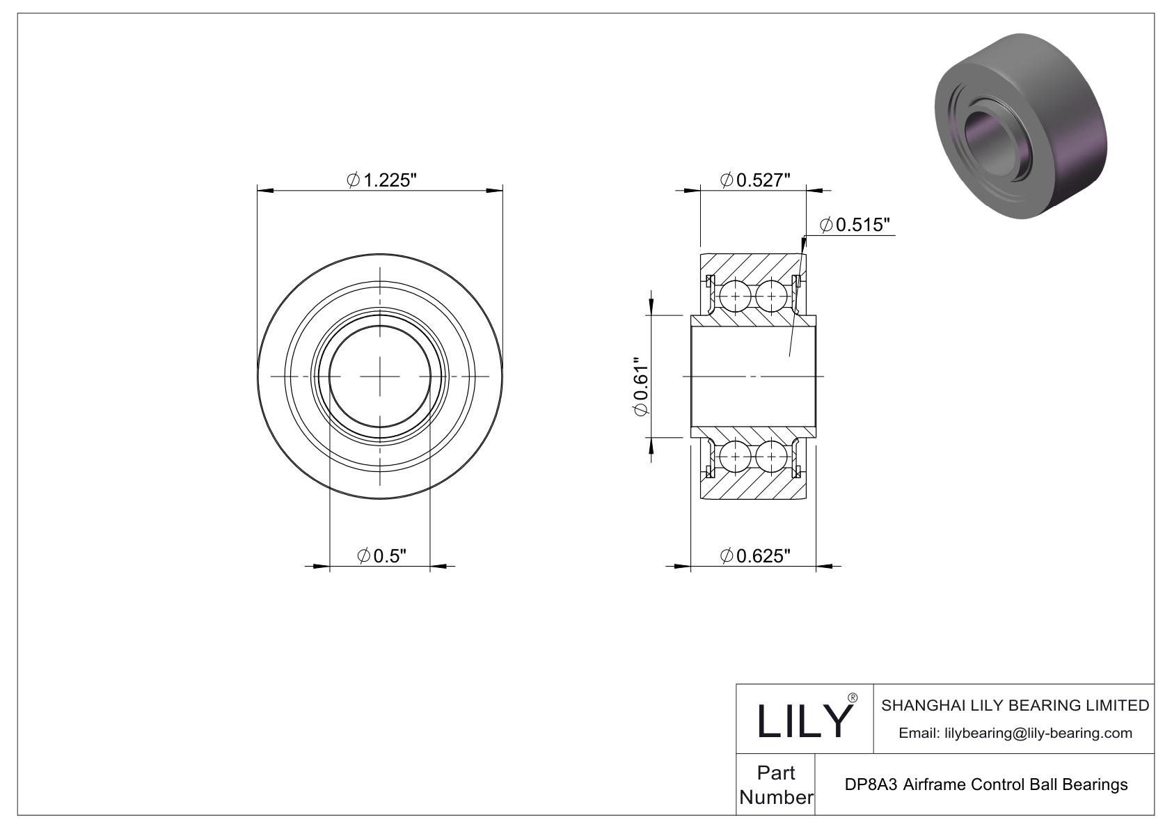 DP8A3 D- cad drawing