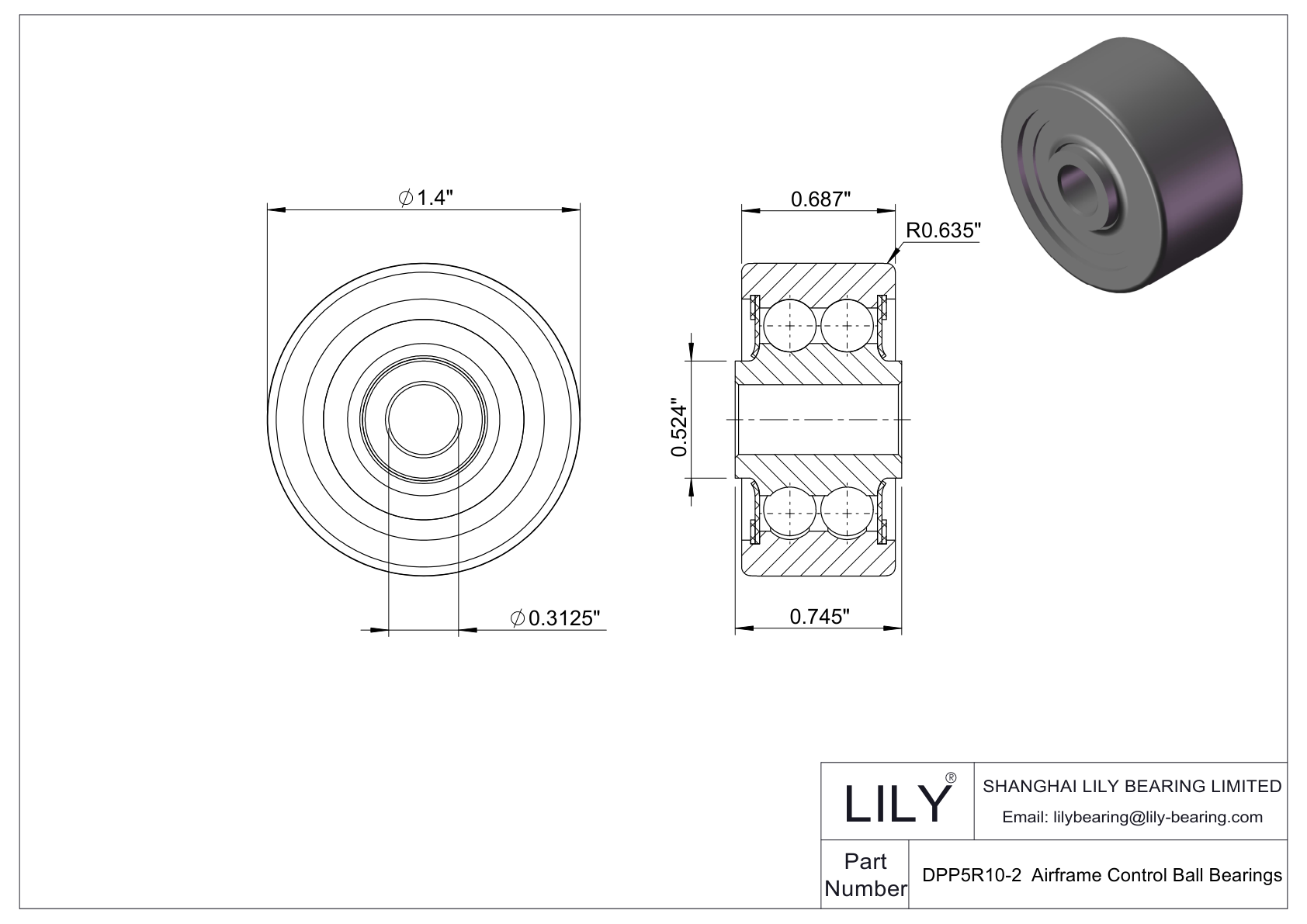 DPP5R10-2 D- cad drawing