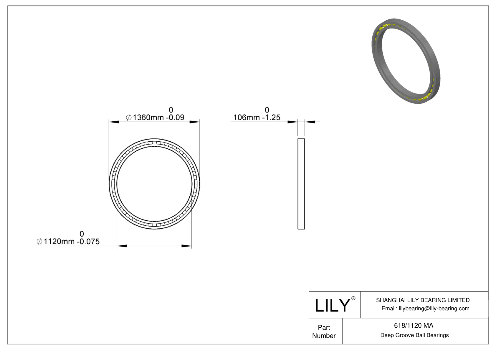 618/1120 MA Rodamientos rígidos de bolas de una hilera cad drawing