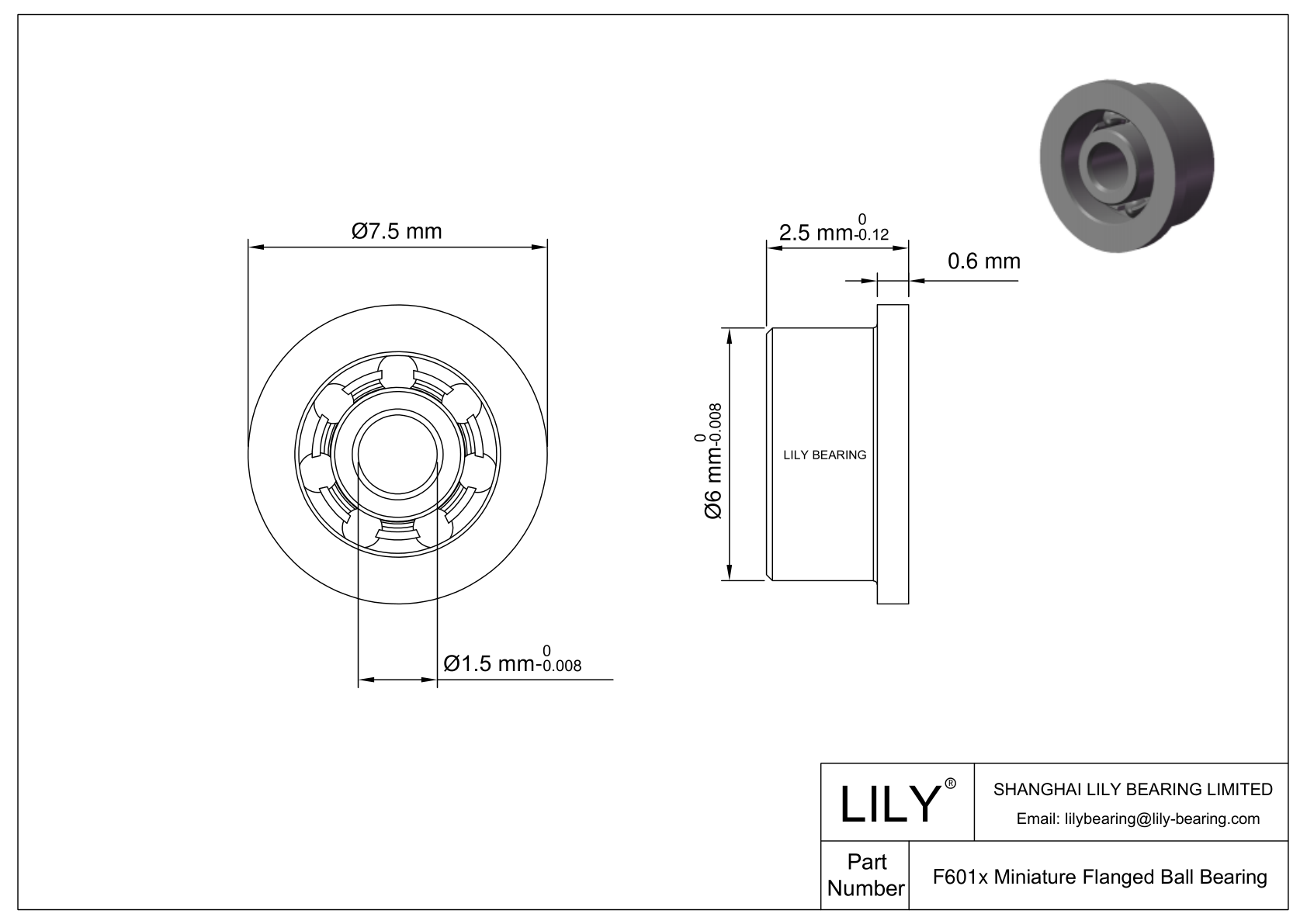 F601x Metric Flanged cad drawing