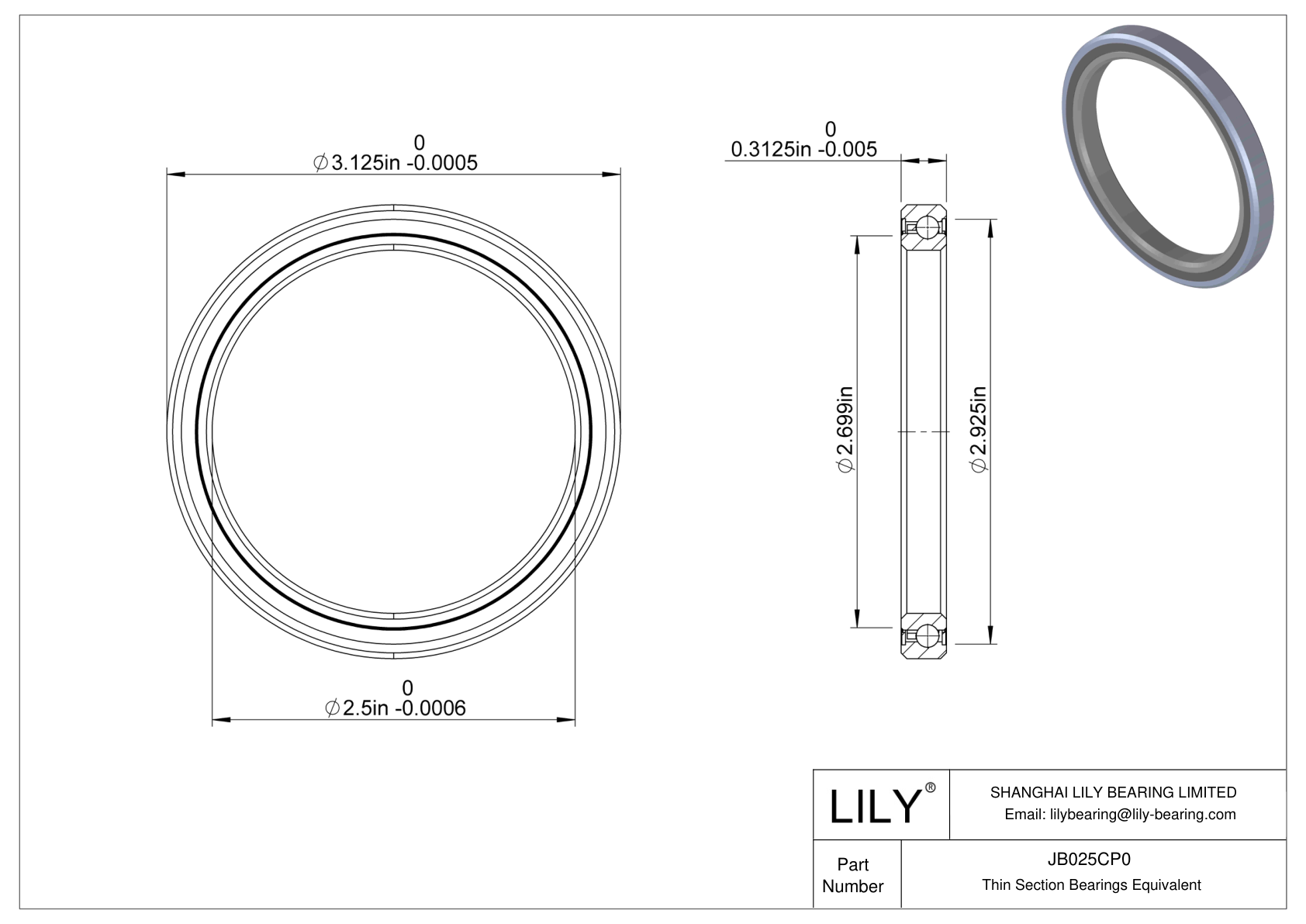 Fast-selling Wholesale lily bearing For Any Mechanical Use 
