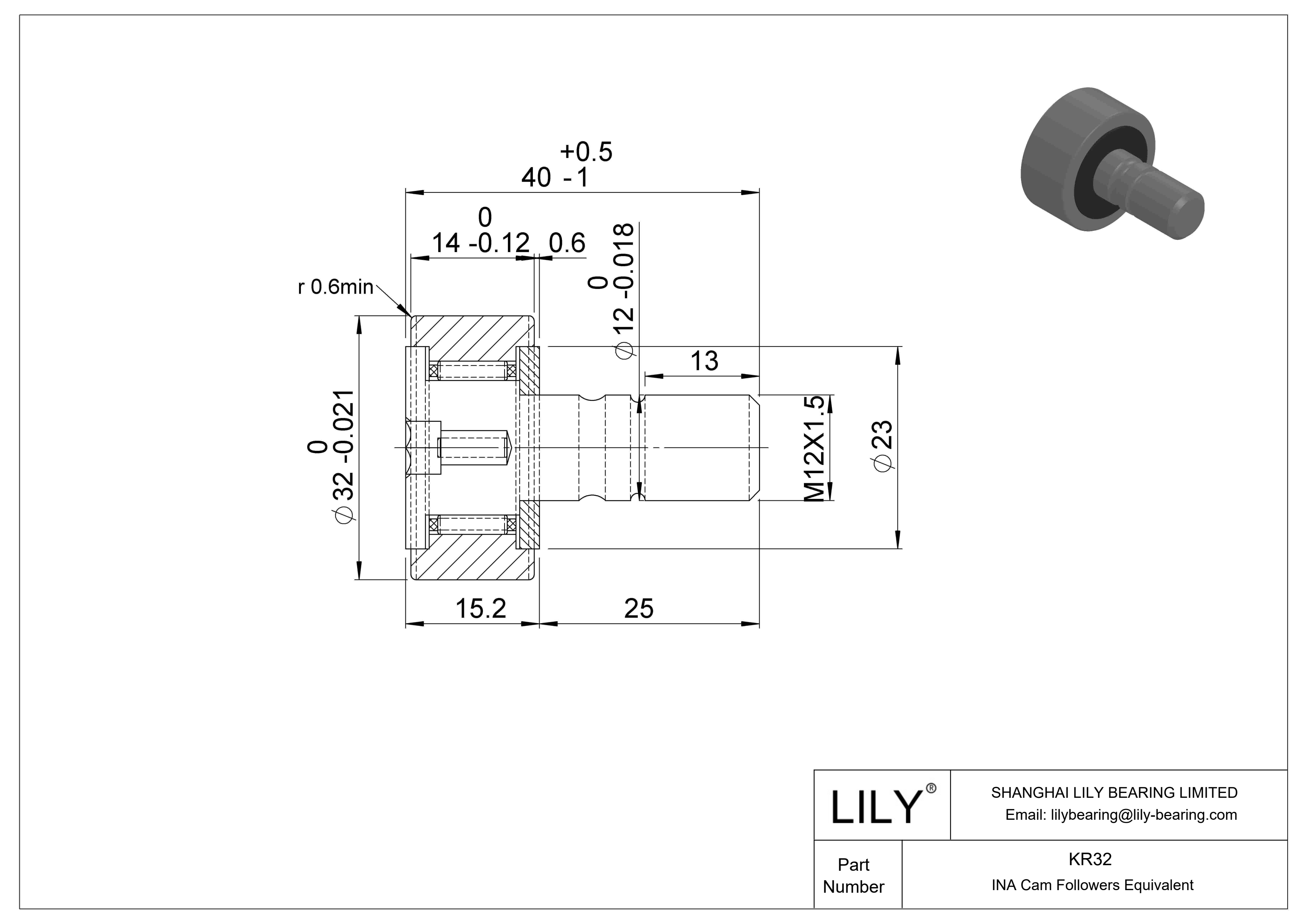 KR32 Seguidor de leva cad drawing