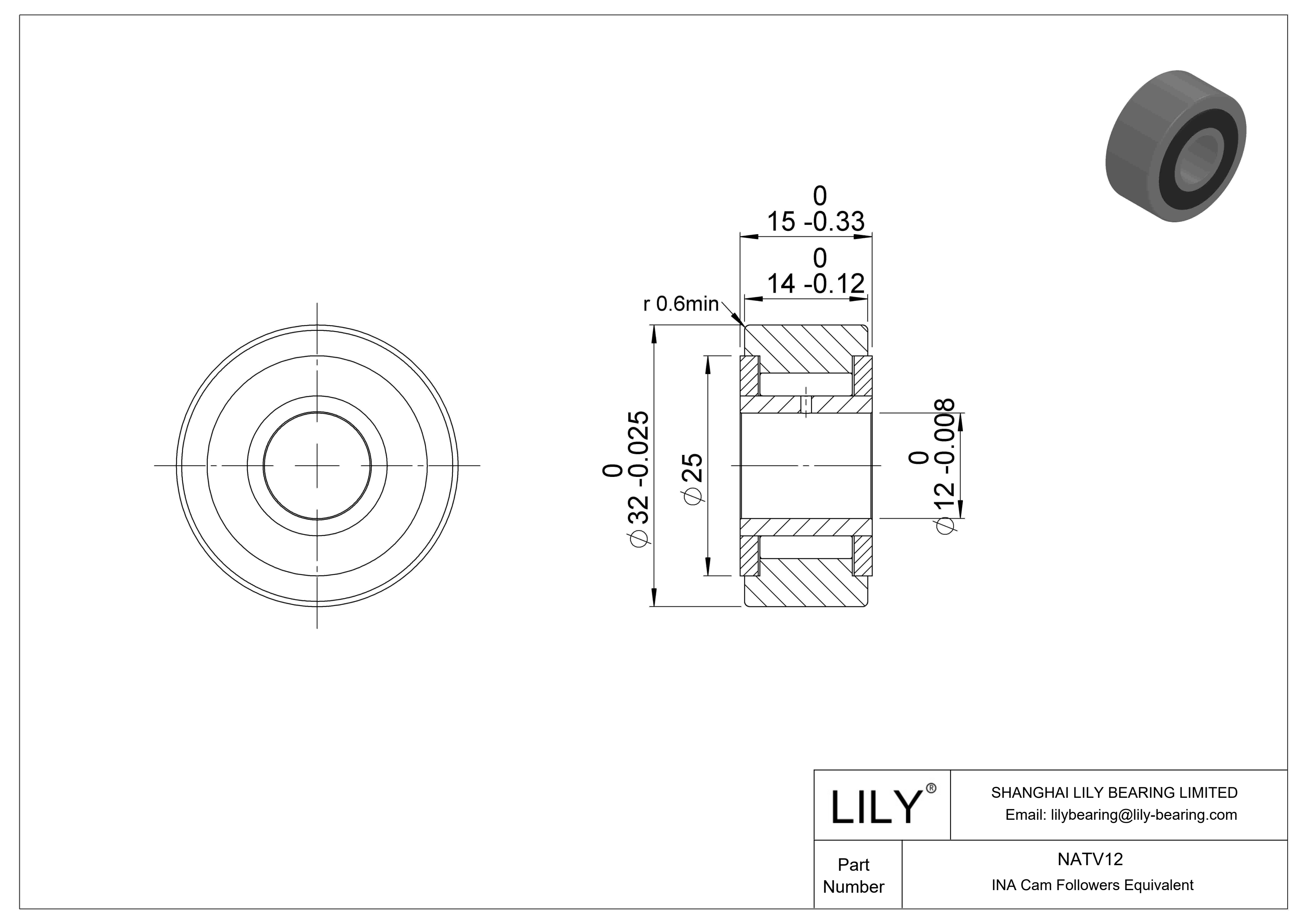 NATV12 Yugo seguidor de leva cad drawing