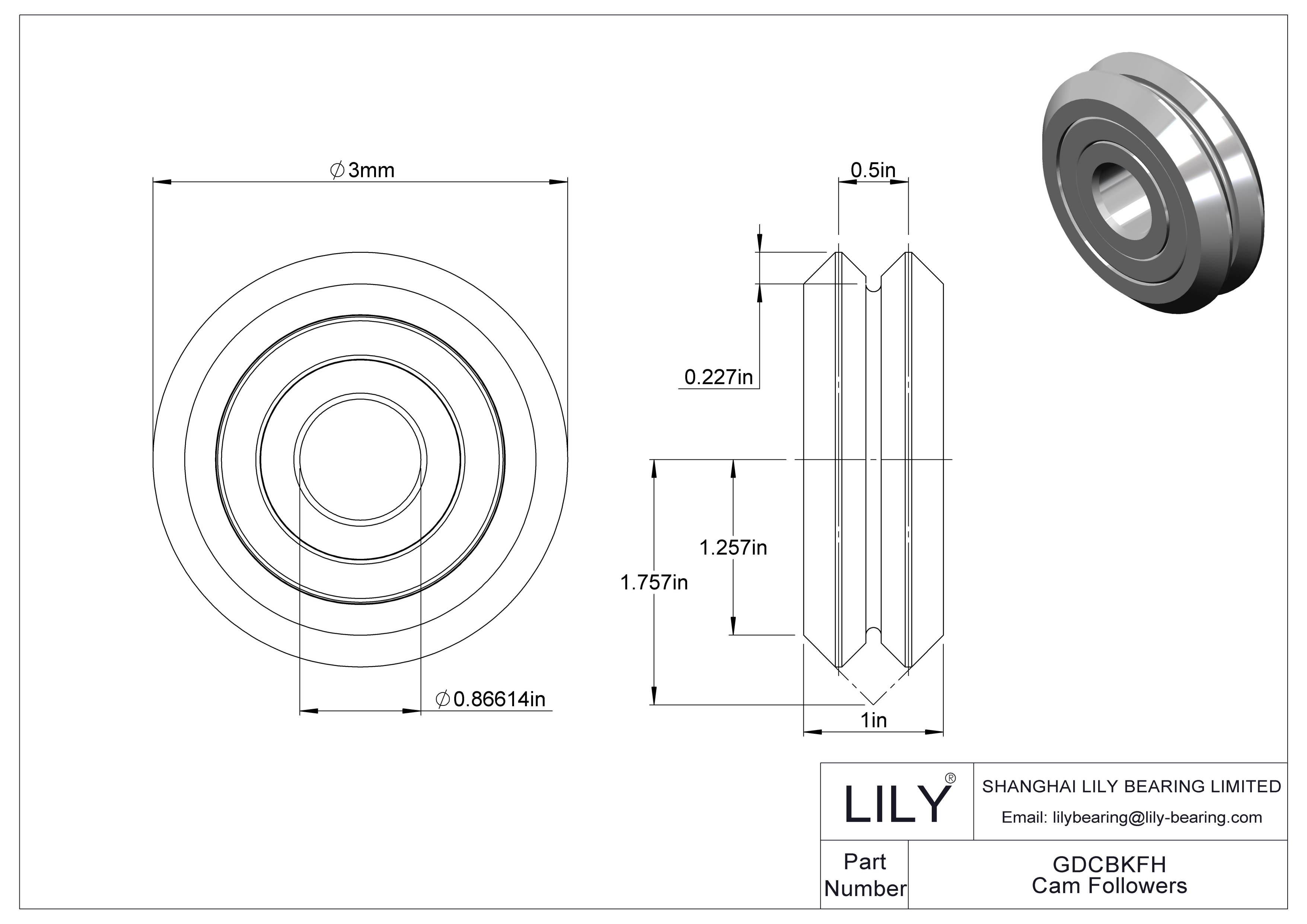 GDCBKFH Yugo de ranura en V cad drawing