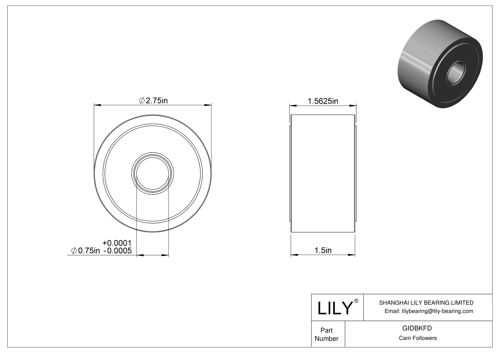 GIDBKFD Yugo seguidor de leva cad drawing