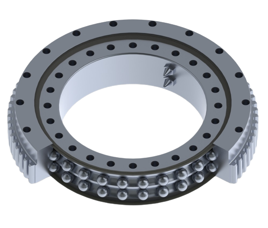 Eight Point Contact Ball Slewing Ring Bearing