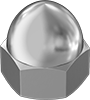 Metric High-Strength Steel Cap Nuts—Class 10