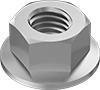Metric High-Strength Steel Distorted-ThreadFlange Locknuts—Class 10
