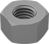 Tuercas hexagonales pesadas de acero de alta resistencia para aplicaciones estructurales-Grado C