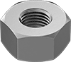 Tuercas hexagonales pesadas de acero inoxidable 18-8 para aplicaciones de alta presión