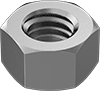Seize-Resistant High-Strength410 Stainless Steel Hex Nuts