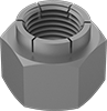 Contratuercas Flex-Top de acero para vibraciones fuertes