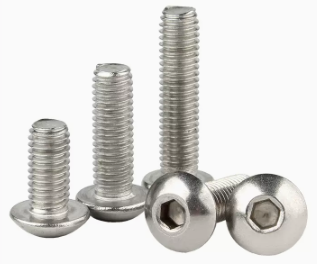 92949A822 | 18-8 Stainless Steel ButtonHead Hex Drive Screws 