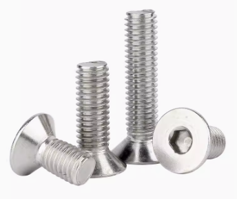 18-8 Stainless Steel HexDrive Flat Head Screws