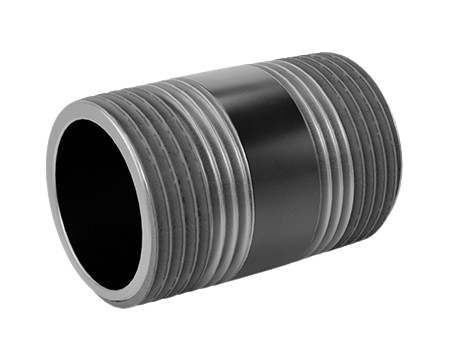 Standard-Wall Steel Threaded Pipe Nipples and Pipe with Sealant