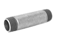 Standard-Wall Galvanized Steel Threaded Pipe Nipples and Pipe with Sealant