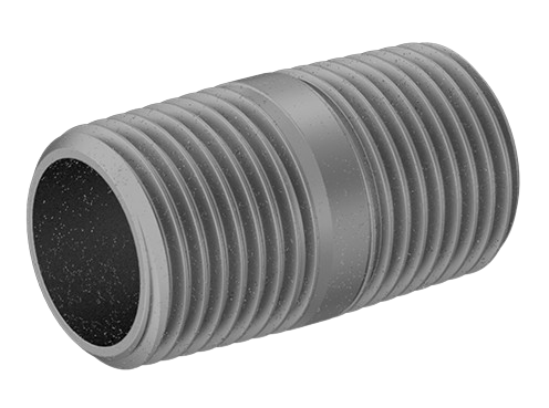 Standard-Wall Galvanized Steel Threaded Pipe Nipples and Pipe