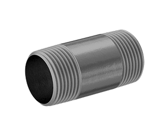 Thick-Wall Galvanized Iron and Steel Threaded Pipe Nipples and Pipe