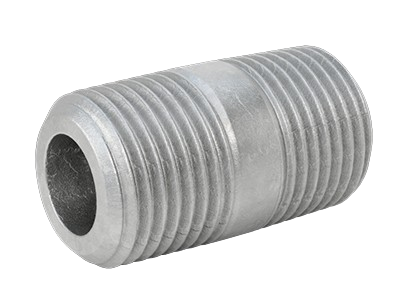 Extra-Thick-Wall Galvanized Steel Threaded Pipe Nipples and Pipe