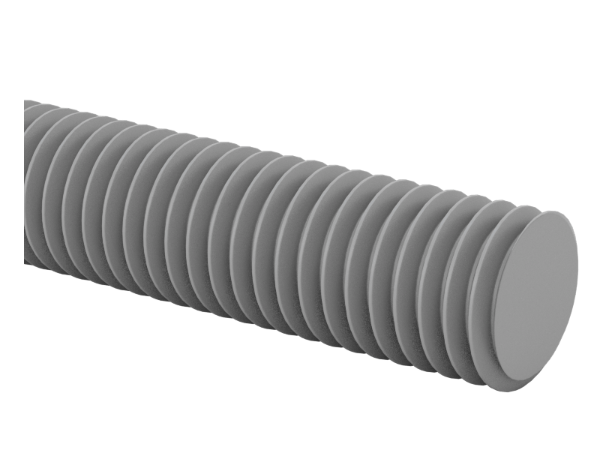 Chemical-Resistant PVC Threaded Rods