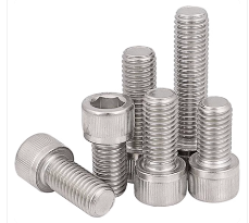 Cleaned and Bagged 18-8 Stainless Steel Socket Head Screws for High Vacuum