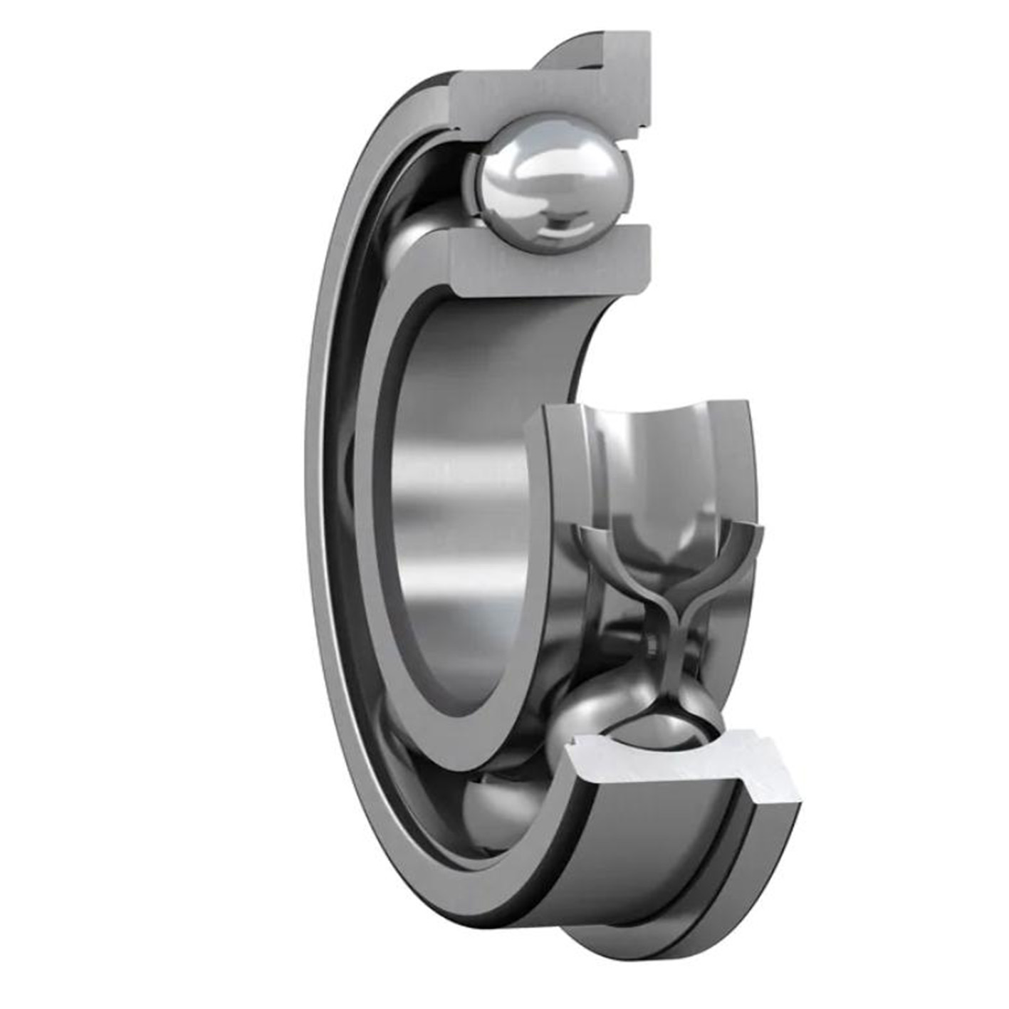 W 627 R2Z Flanged Ball Bearings SKF Lily Bearing