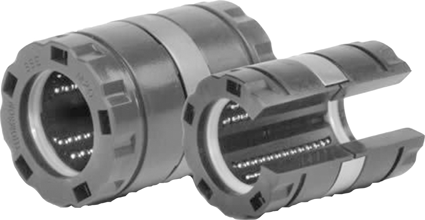 High-Load Linear Ball Bearings for Support Rail Shafts
