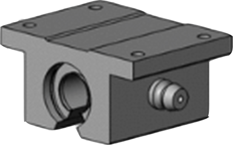 High-Speed Mounted Linear Sleeve Bearings for Support Rail Shafts