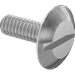 90015A526 Low-Profile Ultra-WideTruss Head Slotted Screws
