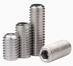 92015A201 | Metric 18-8 Stainless SteelCup-Point Set Screws | Lily 