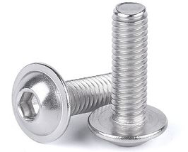 97654A380 | Metric 18-8 Stainless SteelFlanged Button Head Screws 