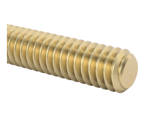 90162A080 | Metric Brass Threaded Rods | Lily Bearing