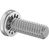 Metric Stainless Steel Pan Head Screws with Internal-Tooth Lock Washer