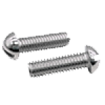 90276A841 Steel Decorative Round Head Slotted Screws
