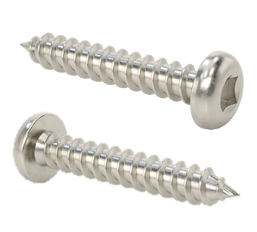 Super-Corrosion-Resistant 316Stainless Steel Square-Drive Rounded Head Screws for Sheet Metal