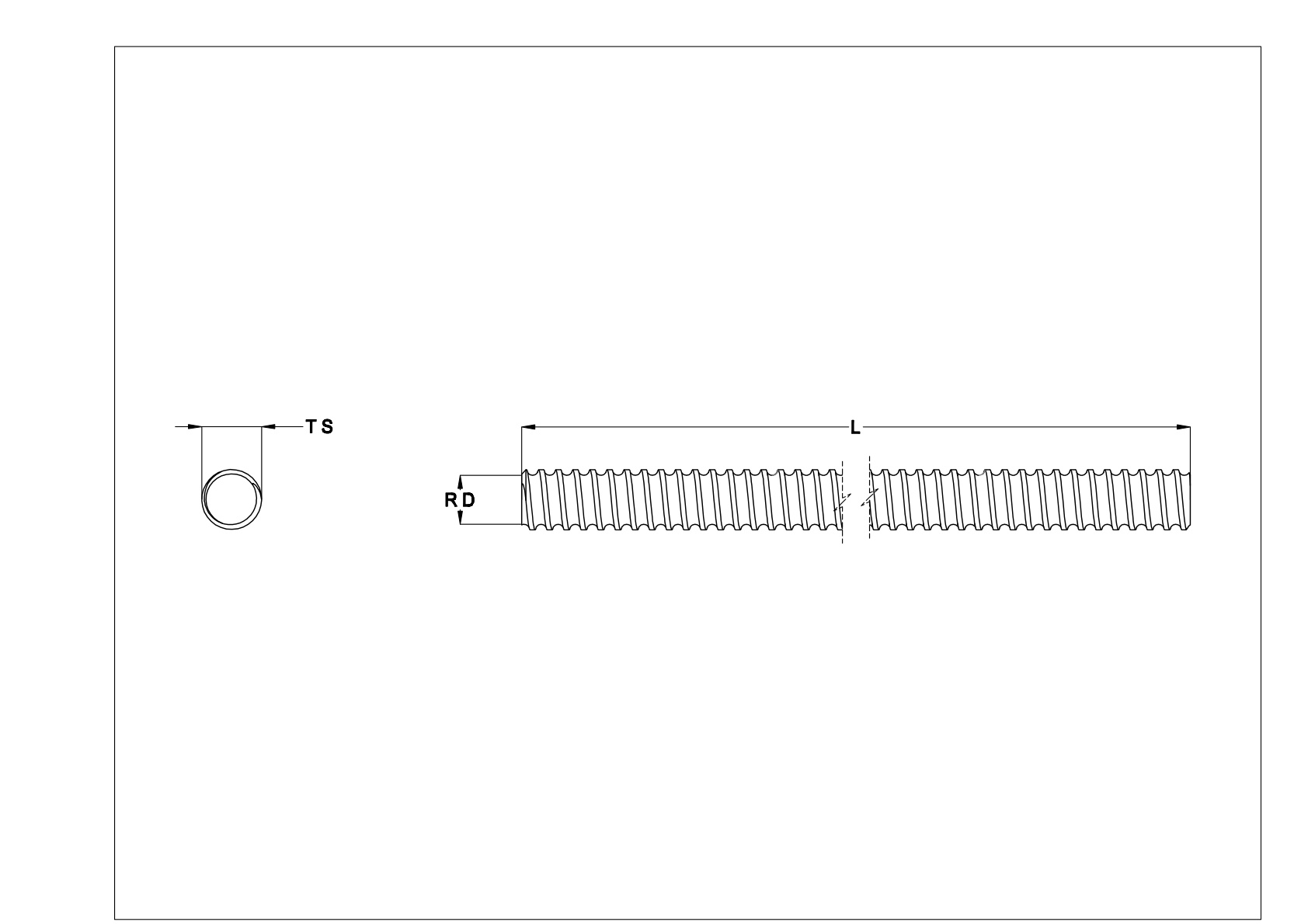 GGCEKGJ Standard Ball Screws and Nuts cad drawing