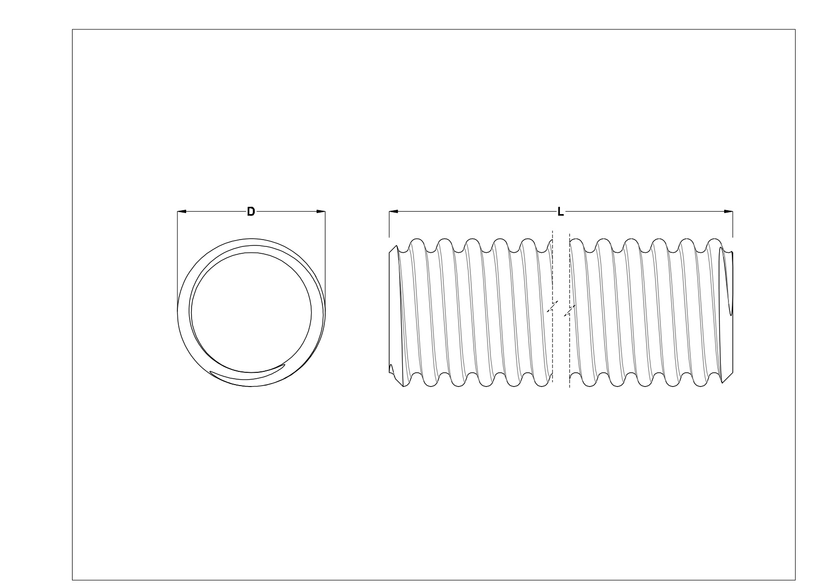 HFEJKFF 公制超精密引线螺钉和螺母 cad drawing