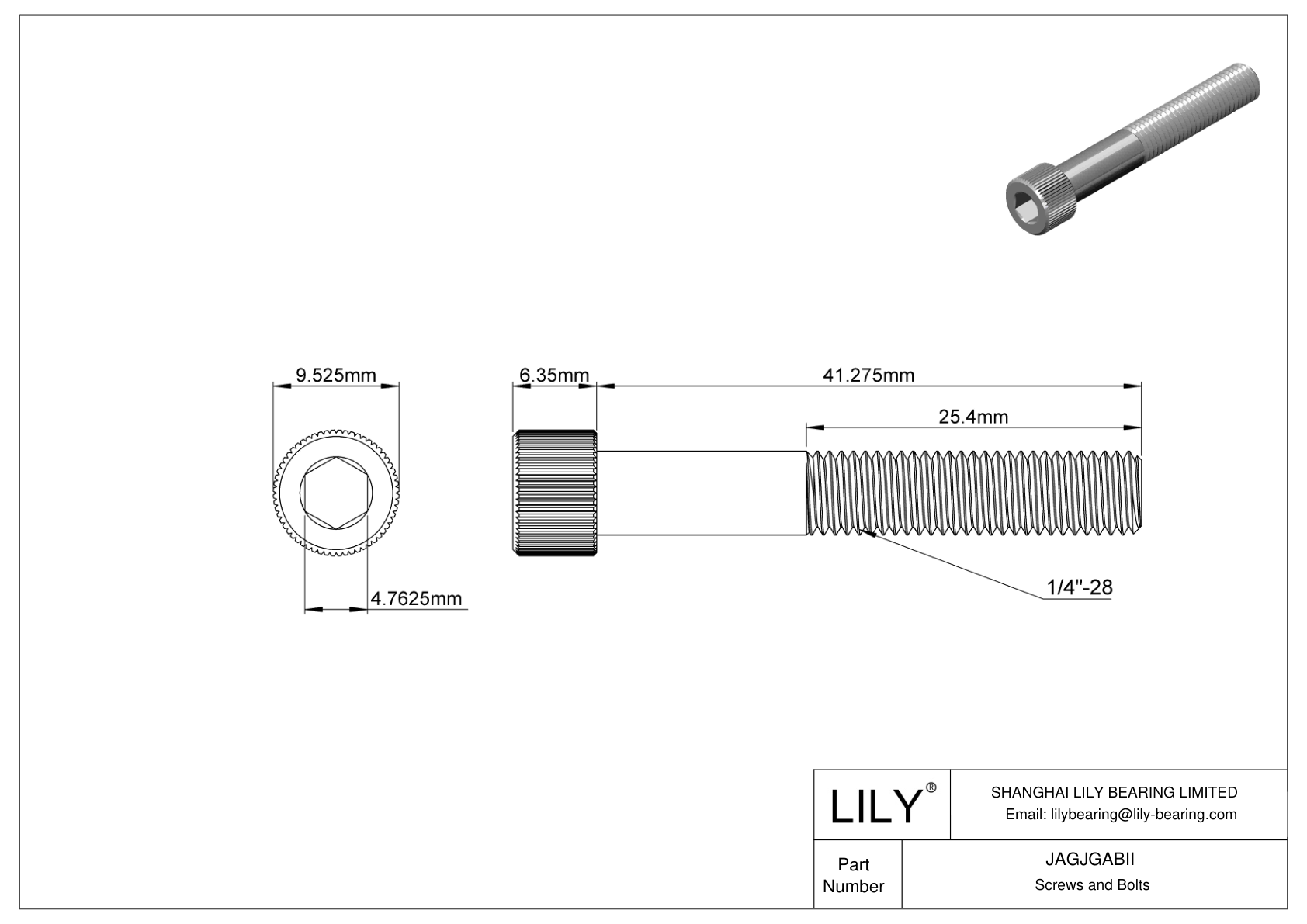 JAGJGABII 18-8 不锈钢内六角螺钉 cad drawing