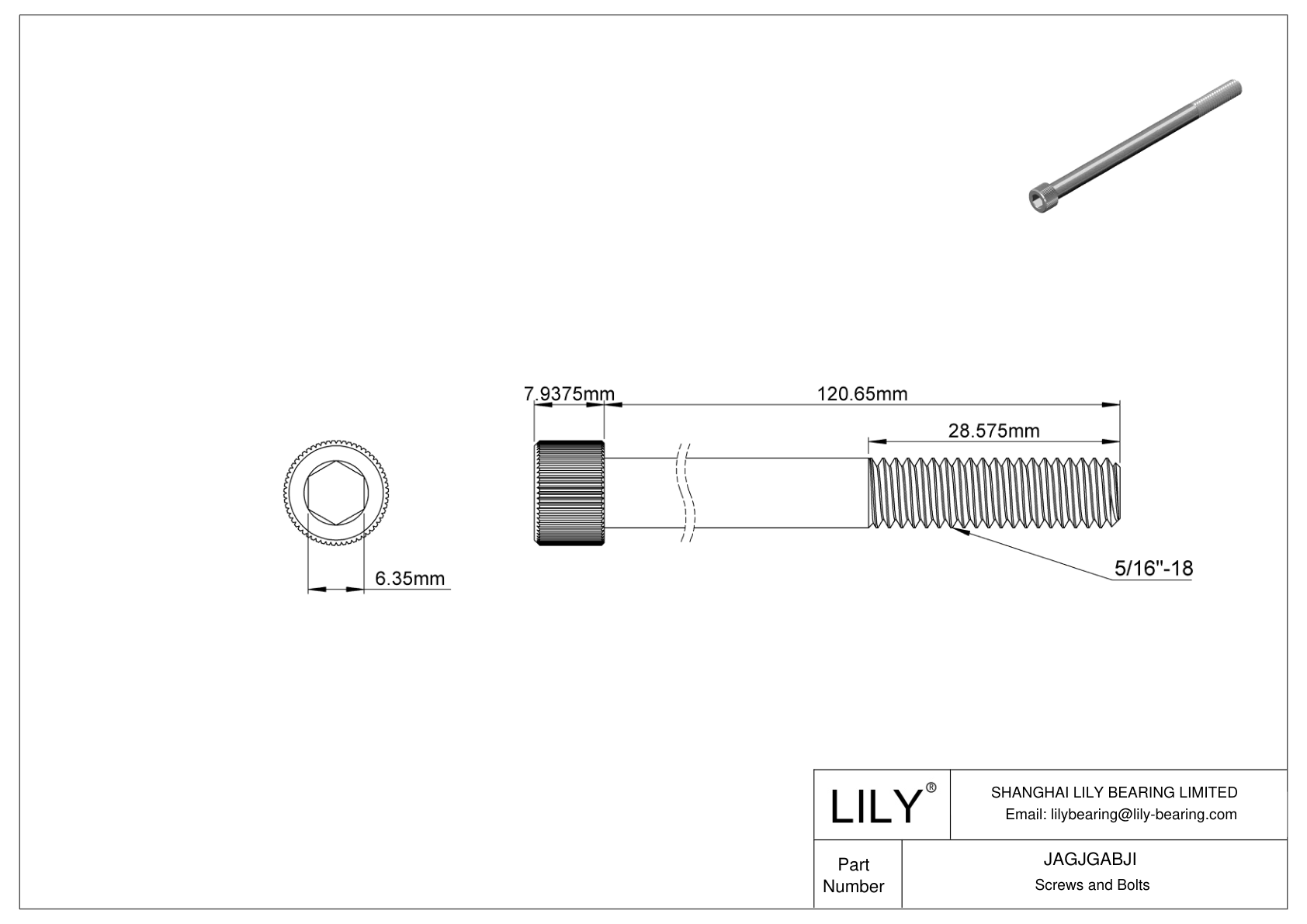 JAGJGABJI 18-8 不锈钢内六角螺钉 cad drawing